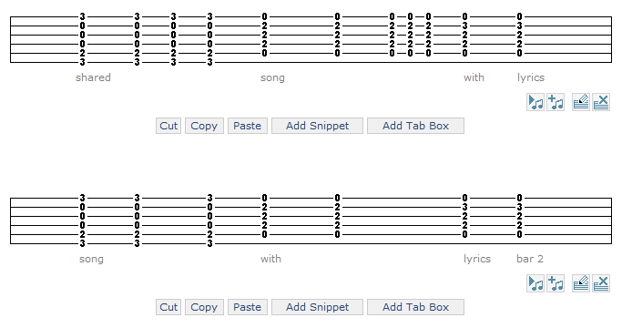 Cut/Copy/Paste Buttons